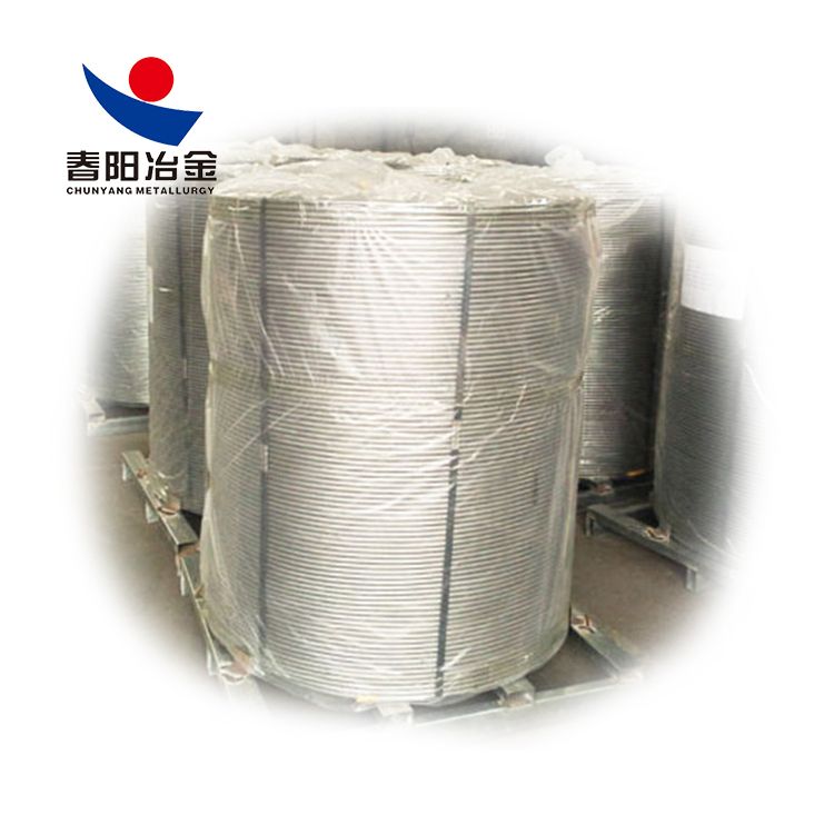 硅鈣線能改變鋼液質(zhì)量，受到了行業(yè)喜愛